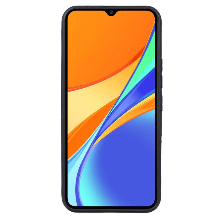 MATT Silikónový obal pre Xiaomi Redmi 9C - čierny