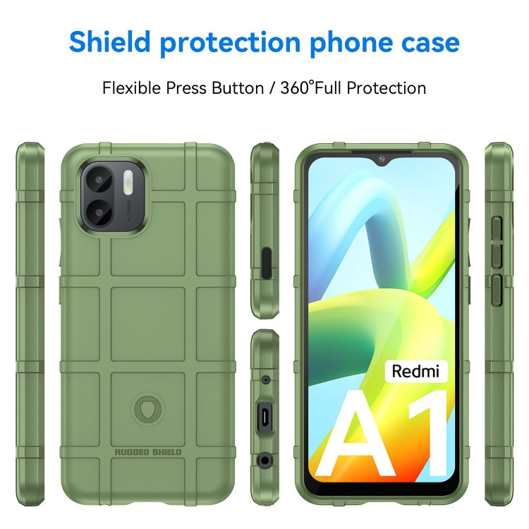 RUGGED Zadný kryt pre Xiaomi Redmi A1 / Redmi A2 - zelený