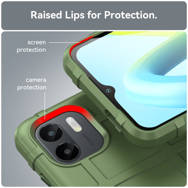 RUGGED Zadný kryt pre Xiaomi Redmi A1 / Redmi A2 - zelený