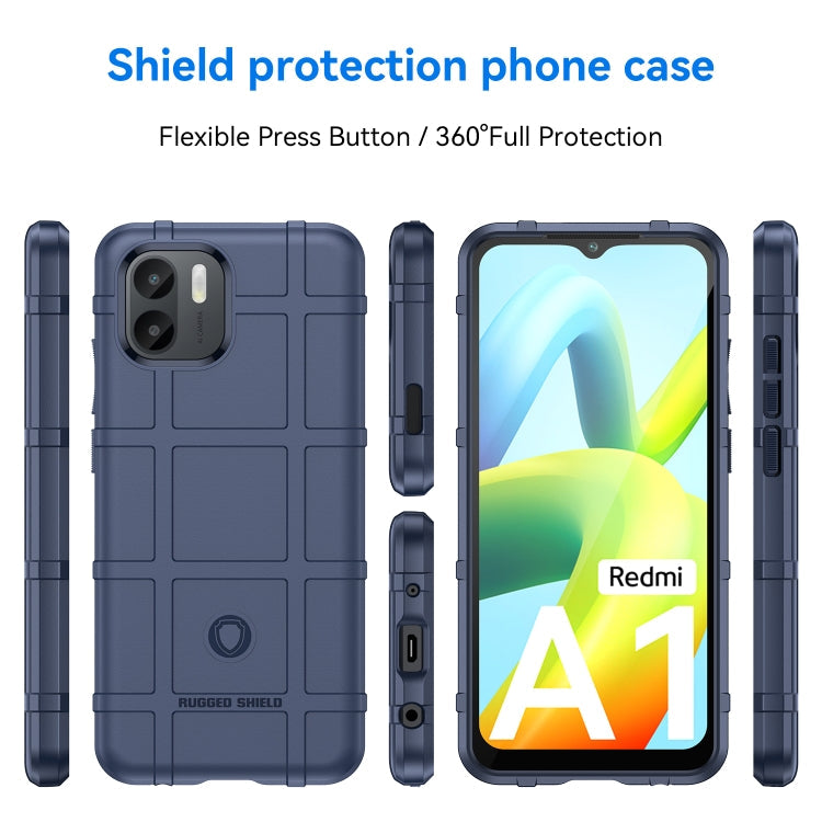 RUGGED Zadný kryt pre Xiaomi Redmi A1 / Redmi A2 - modrý
