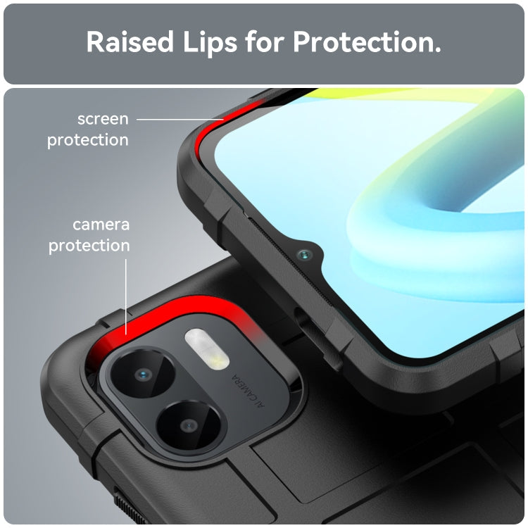 RUGGED Zadný kryt pre Xiaomi Redmi A1 / Redmi A2 - čierny