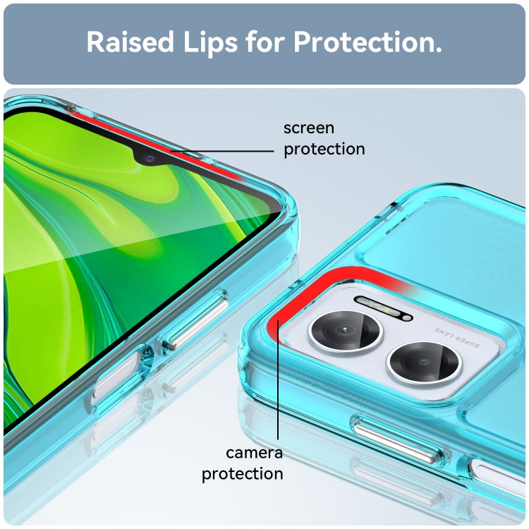 CANDY Zadný obal pre Xiaomi Redmi 10 5G - modrý