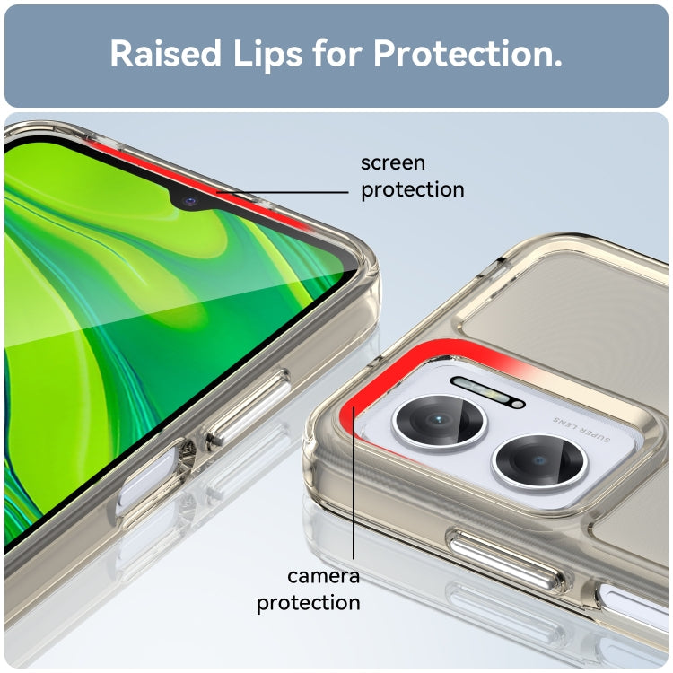 CANDY Zadný obal pre Xiaomi Redmi 10 5G - sivý