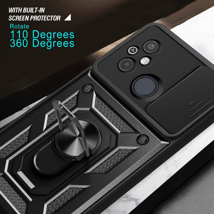 SLIDING ARMOR Tvrdený kryt pre Xiaomi Redmi 12 - zlatý