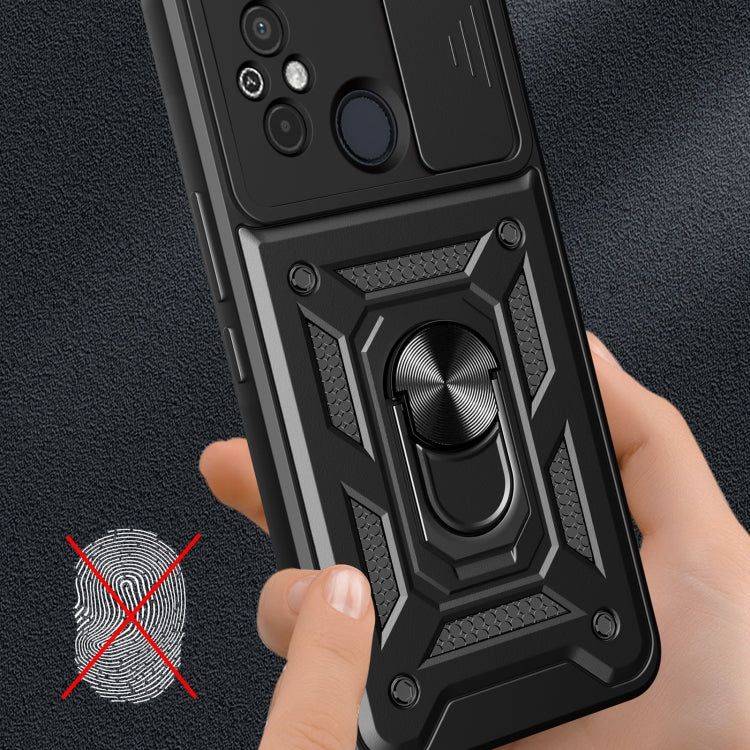 SLIDING ARMOR Tvrdený kryt pre Xiaomi Redmi 12 - zlatý