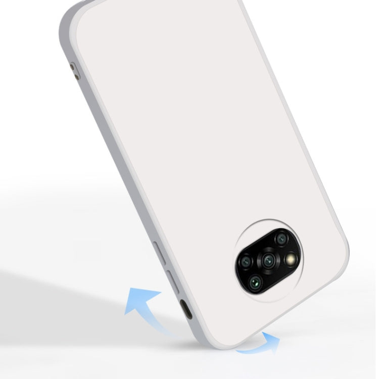 MATT Silikónový obal pre Xiaomi Poco X3 NFC / X3 Pro - zelený