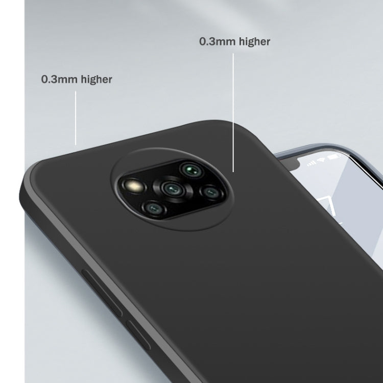MATT Silikónový obal pre Xiaomi Poco X3 NFC / X3 Pro - zelený