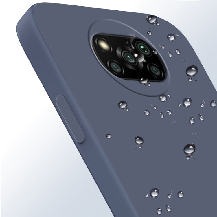 MATT Silikónový obal pre Xiaomi Poco X3 NFC / X3 Pro - červený