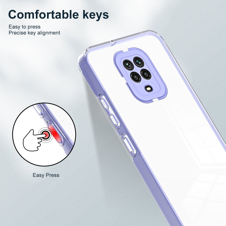 FRAME Zadný kryt pre Xiaomi Redmi Note 9S / Note 9 Pro - fialový