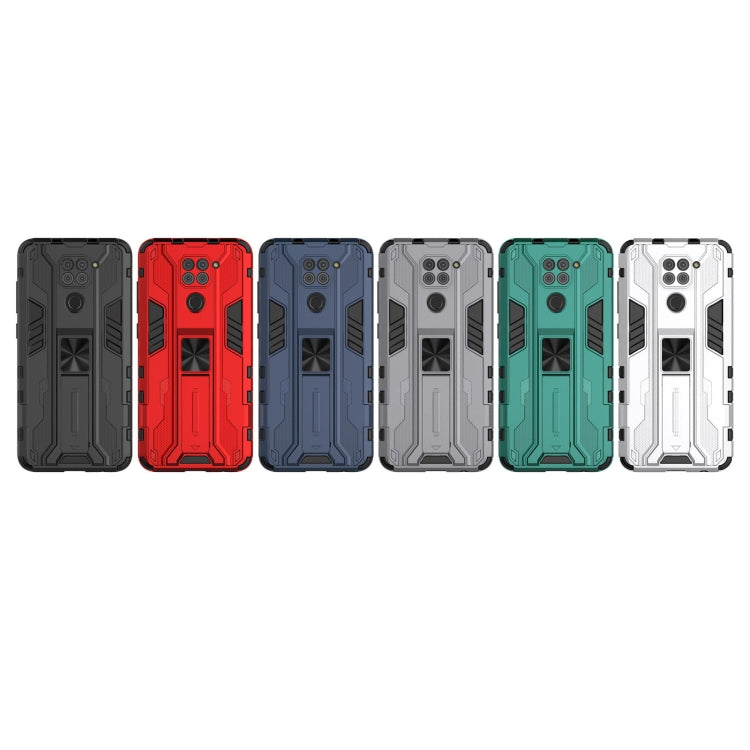 HOLDER ARMOR Tvrdený kryt pre Xiaomi Redmi Note 9 - modrý