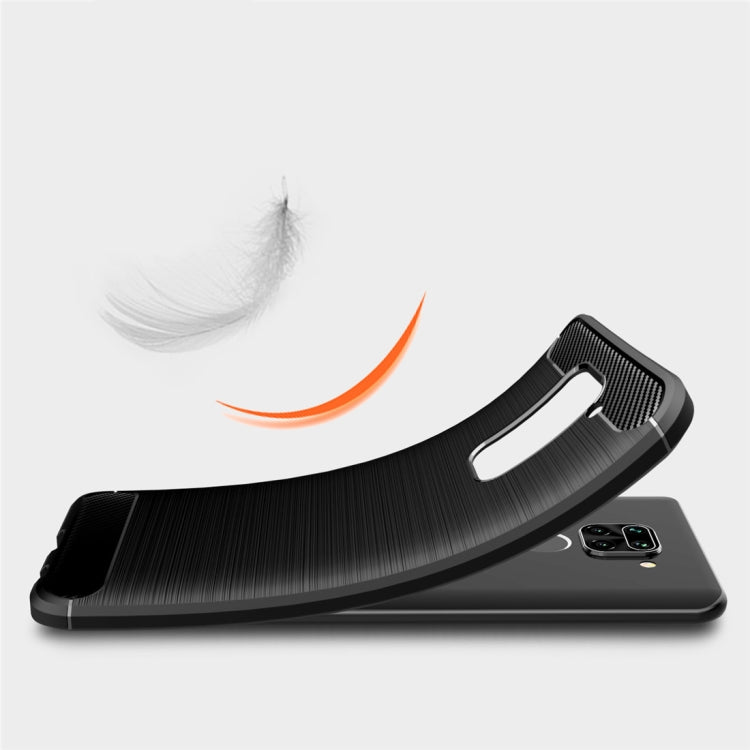 CARBON Zadný obal pre Xiaomi Redmi Note 9 - modrý
