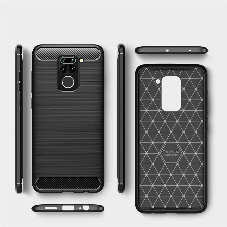 CARBON Zadný obal pre Xiaomi Redmi Note 9 - modrý