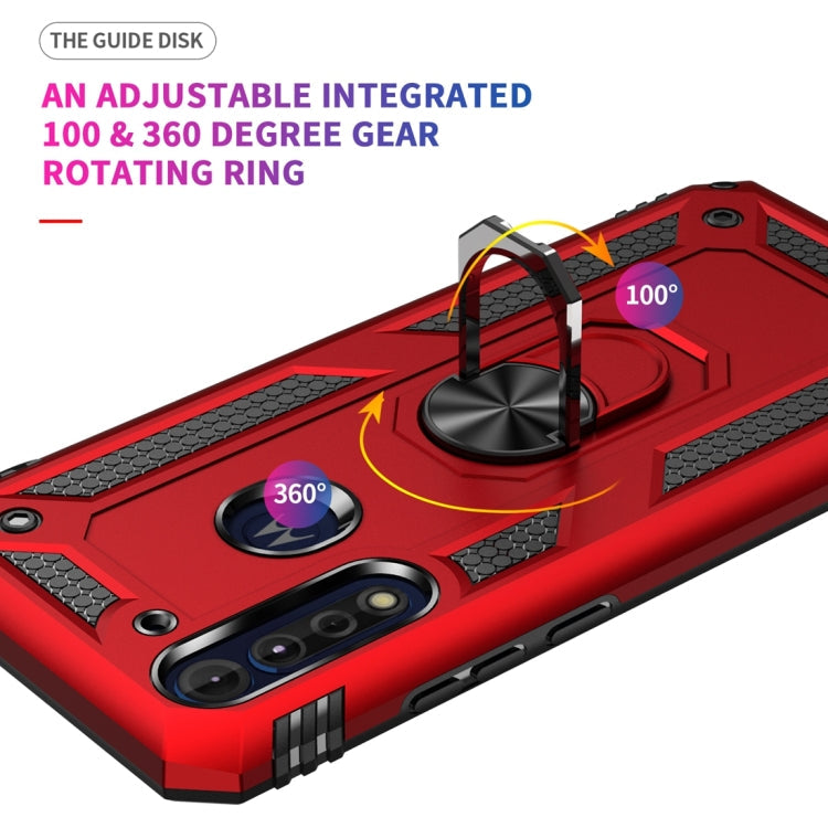 RING ARMOR Tvrdený kryt pre Motorola Moto G8 Power Lite - čierny