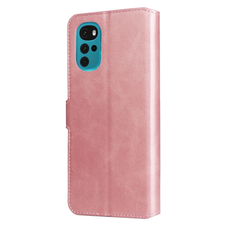 CALF Knižkové puzdro pre Motorola Moto G22 - ružové