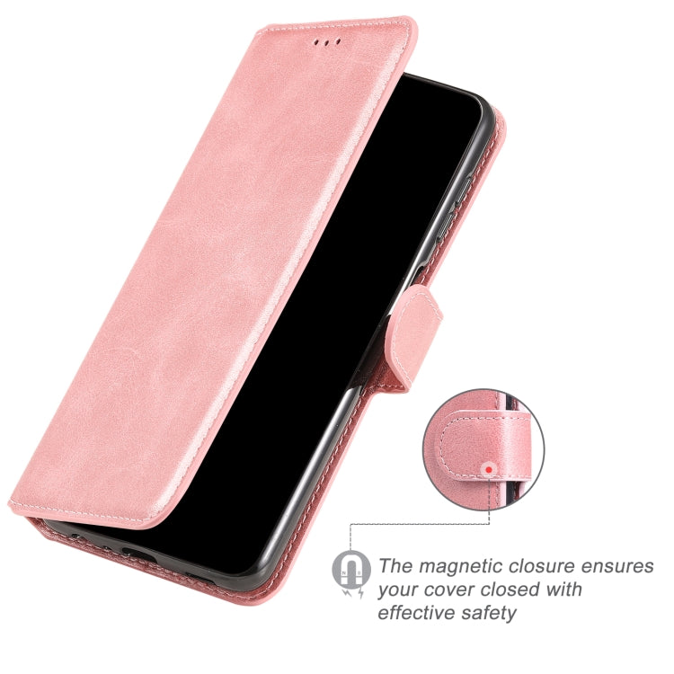 CALF Knižkové puzdro pre Motorola Moto G22 - ružové