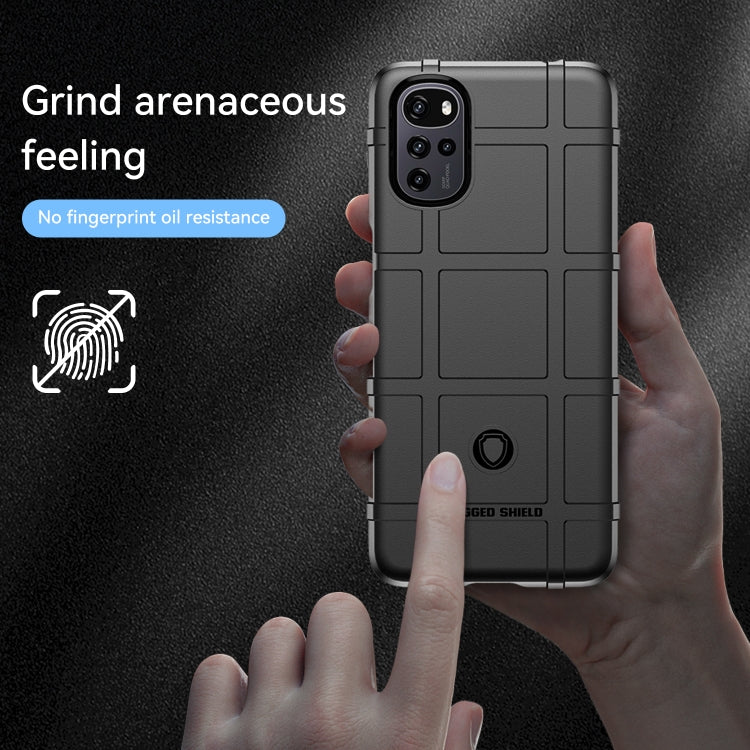RUGGED Zadný kryt pre Motorola Moto G22 - čierny