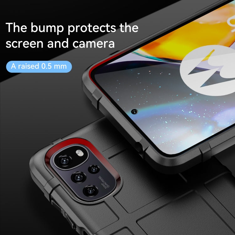 RUGGED Zadný kryt pre Motorola Moto G22 - čierny