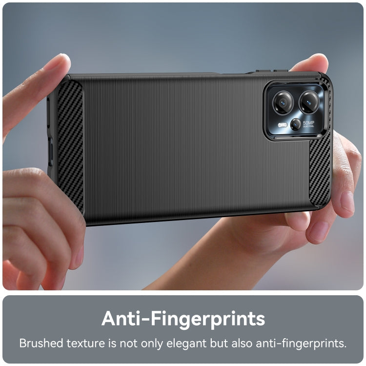 CARBON Zadný obal pre Motorola Moto G13 / G23 - čierny