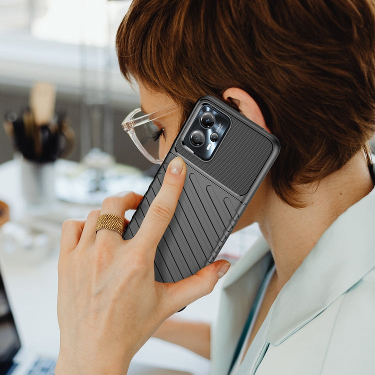 THUNDER Ochranný kryt pre Motorola Moto G13 / G23 - čierny