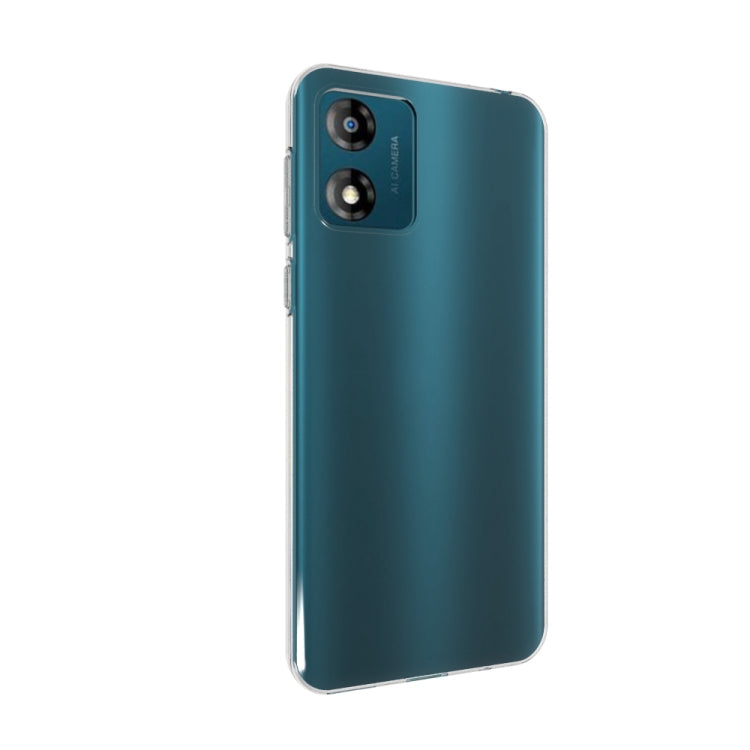 TRANSPARENTNÝ Silikónový obal pre Motorola Moto E13 - priesvitný