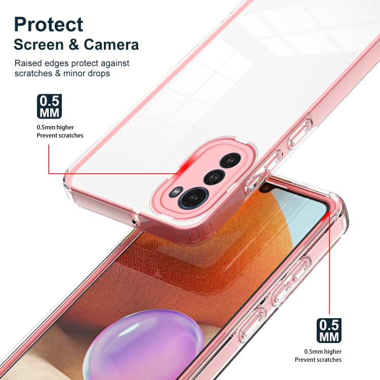 FRAME Zadný kryt pre Motorola Moto E32 / E32s - ružový