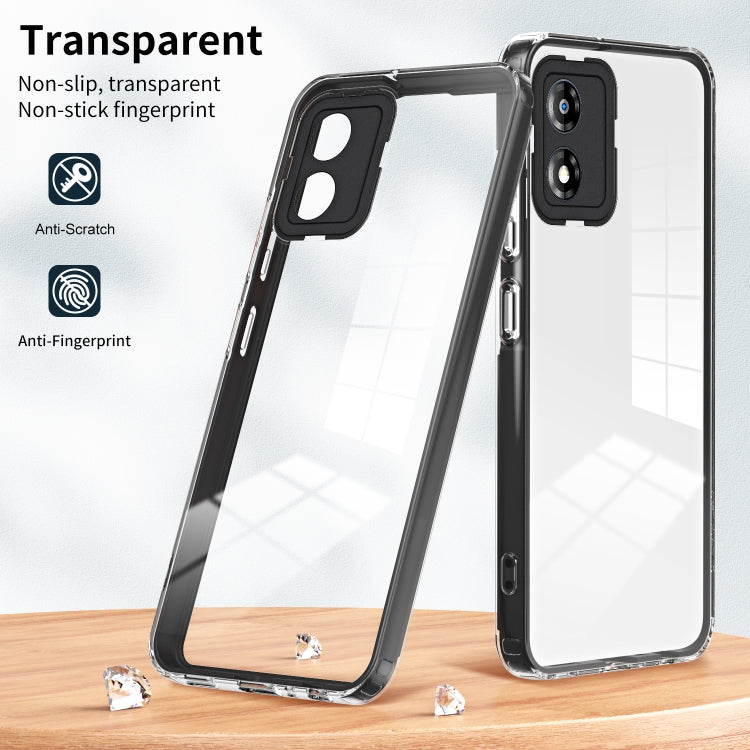 FRAME Zadný kryt pre Motorola Moto E13 - čierny