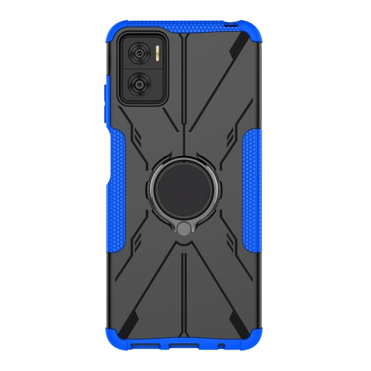 HOLDER ARMOR Tvrdený kryt pre Motorola Moto E22 / E22i - modrý