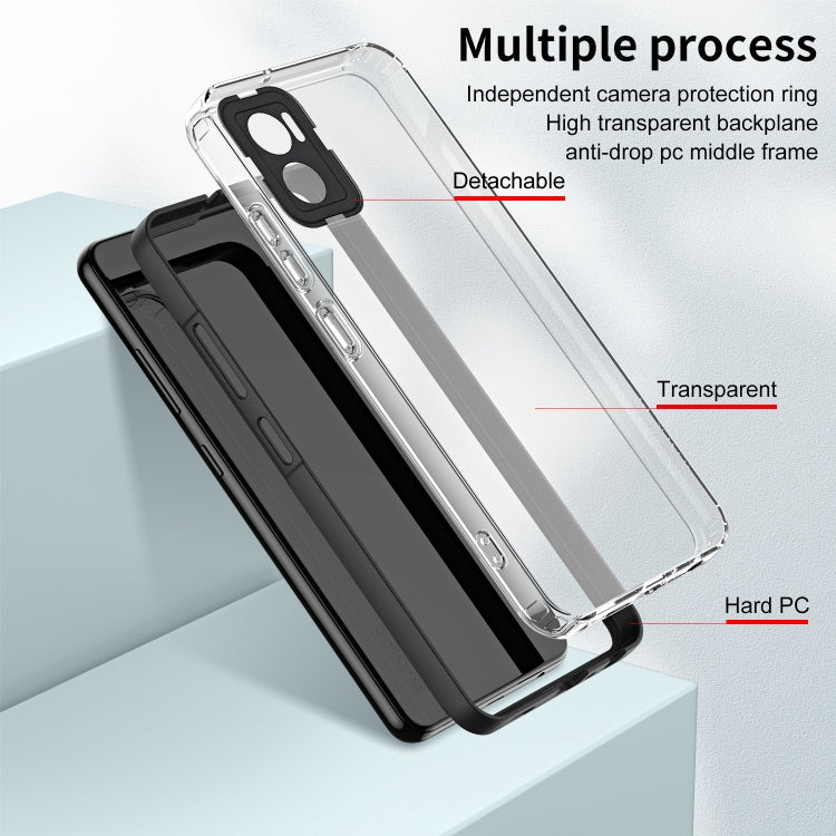 FRAME Zadný kryt pre Motorola Moto E22 / E22i - čierny