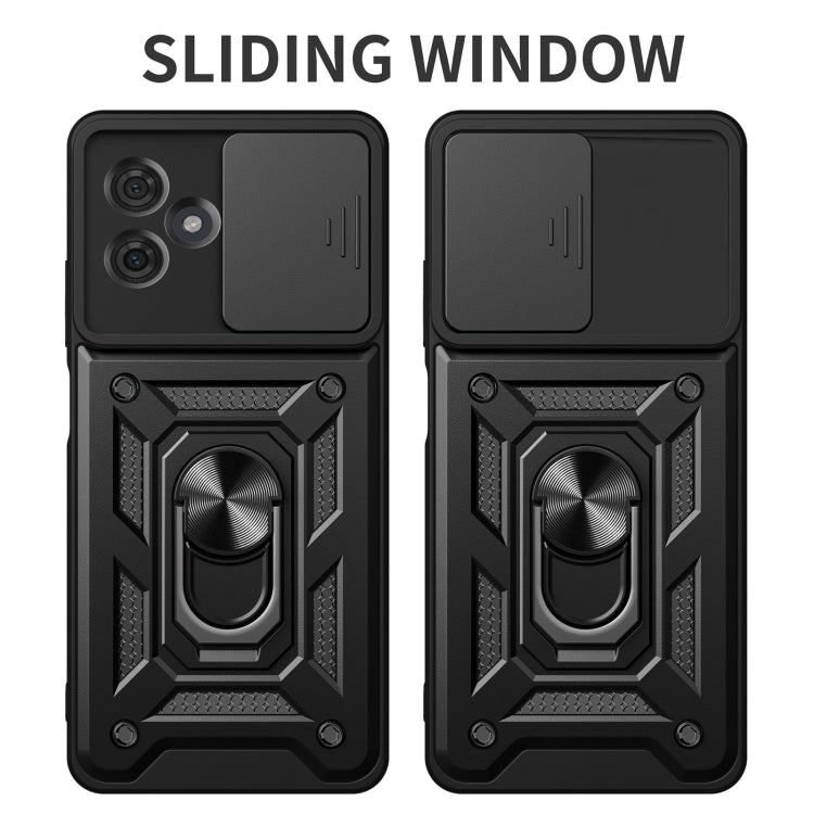SLIDING ARMOR Tvrdený kryt pre Motorola Moto G54 5G / G54 5G Power Edition - ružový