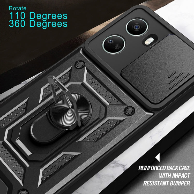 SLIDING ARMOR Tvrdený kryt pre Huawei nova 10 SE - sivý