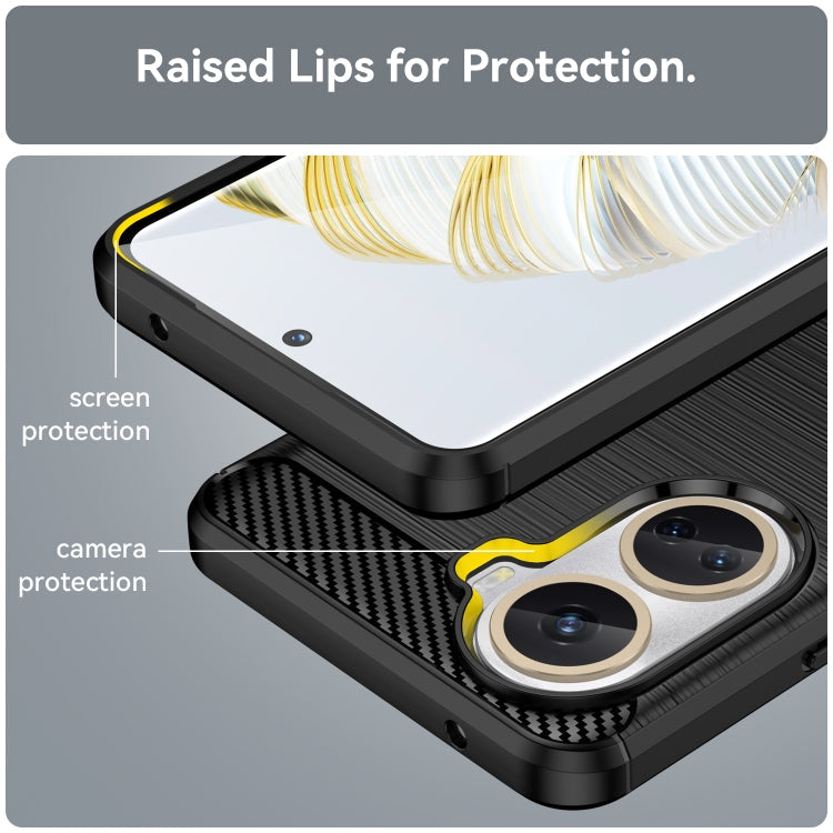 CARBON Zadný obal pre Huawei Nova 10 SE - čierny