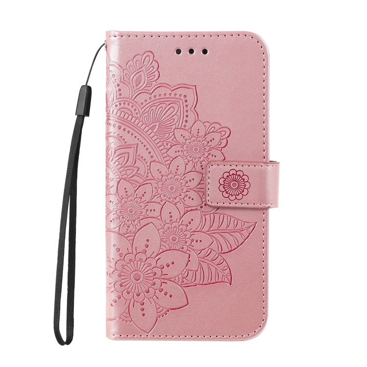 FLOWER Knižkové puzdro pre Huawei Nova 9 - ružové