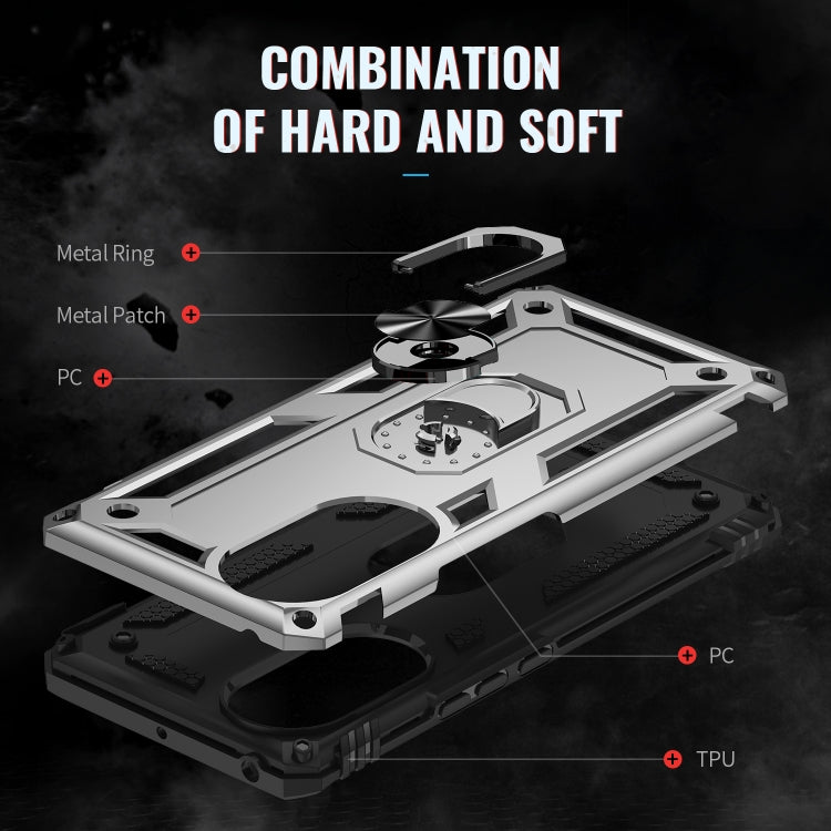 RING ARMOR Tvrdený kryt pre Huawei Nova 9 - sivý