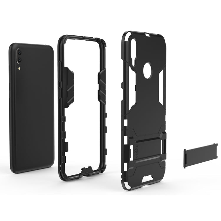 HOLDER ARMOR Tvrdený kryt pre Huawei Y7 2019 / Y7 Prime 2019 - červený