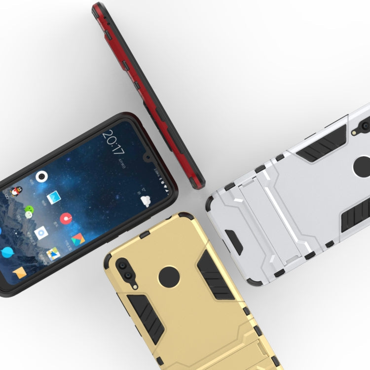HOLDER ARMOR Tvrdený kryt pre Huawei Y7 2019 / Y7 Prime 2019 - červený
