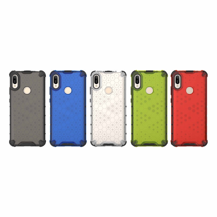HONEYCOMB Tvrdený kryt pre Huawei Y6 2019 / Y6S 2019 - biely