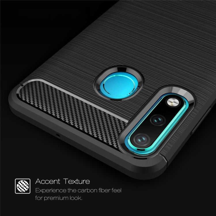 CARBON Zadný obal pre Huawei P30 Lite - čierny