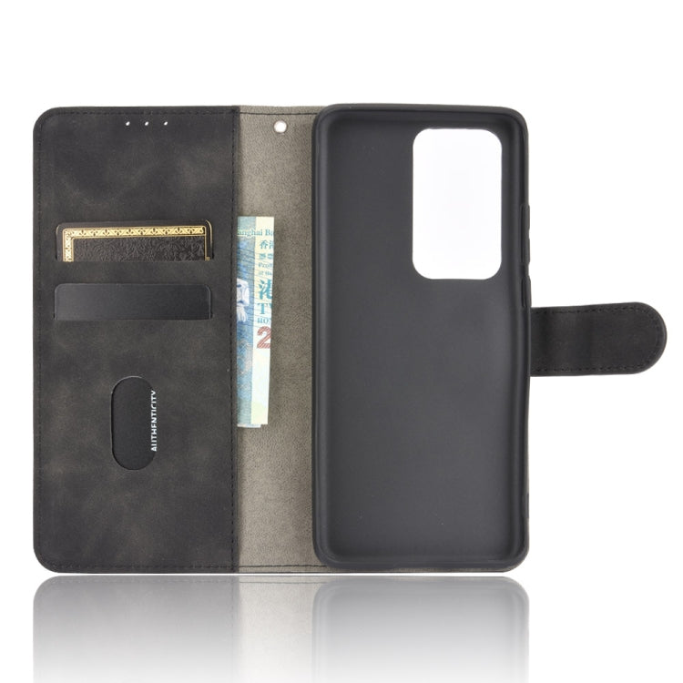 SOLID Knižkové puzdro pre Huawei P40 Pro - čierne