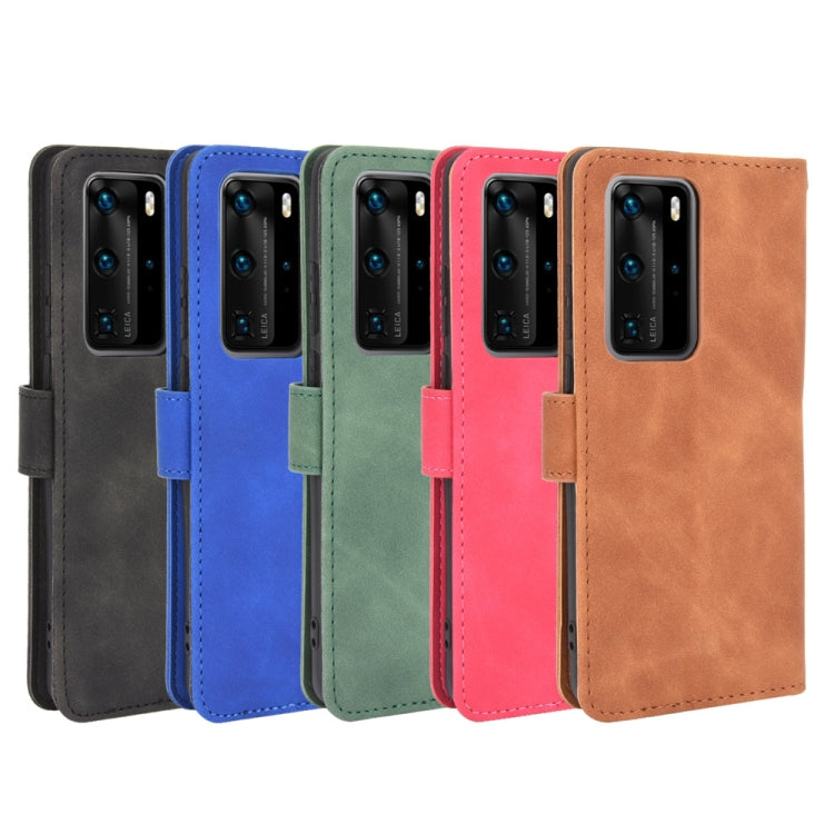 SOLID Knižkové puzdro pre Huawei P40 Pro - čierne