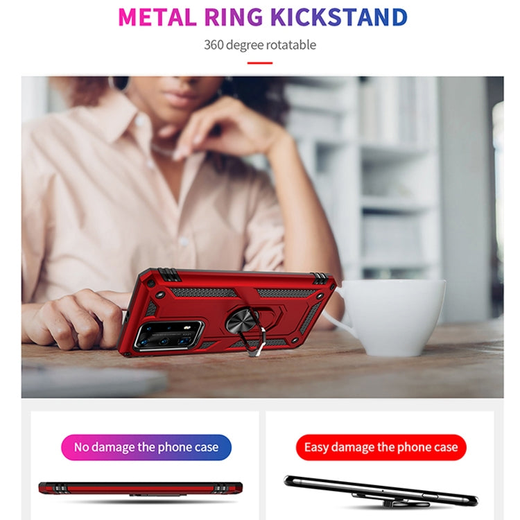 RING ARMOR Tvrdený kryt pre Huawei P40 Pro - čierny