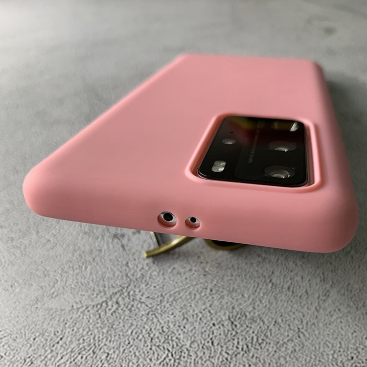MATT Silikónový obal pre Huawei P40 Pro - ružový