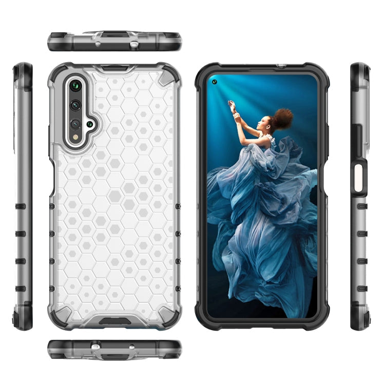 HONEYCOMB Tvrdený kryt pre Huawei Nova 5T / Honor 20 - modrý