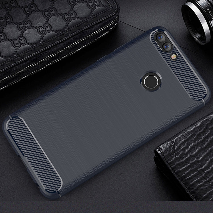 CARBON Zadný obal pre Huawei P Smart - modrý