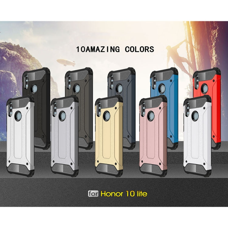 HYBRID ARMOR Tvrdený kryt pre Huawei P Smart 2019 / Honor 10 Lite - zlatý