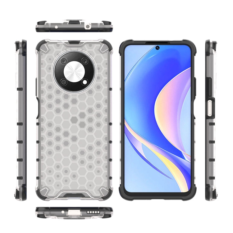 HONEYCOMB Tvrdený kryt pre Huawei Nova Y90 - biely