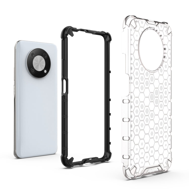 HONEYCOMB Tvrdený kryt pre Huawei Nova Y90 - čierny