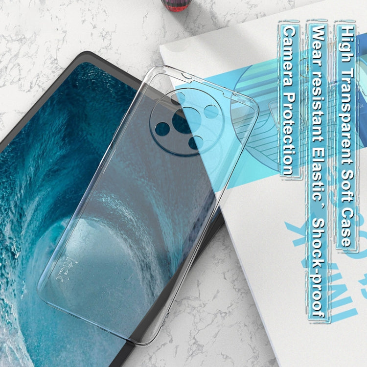 TRANSPARENTNÝ Silikónový obal pre Huawei Nova Y90 - priesvitný