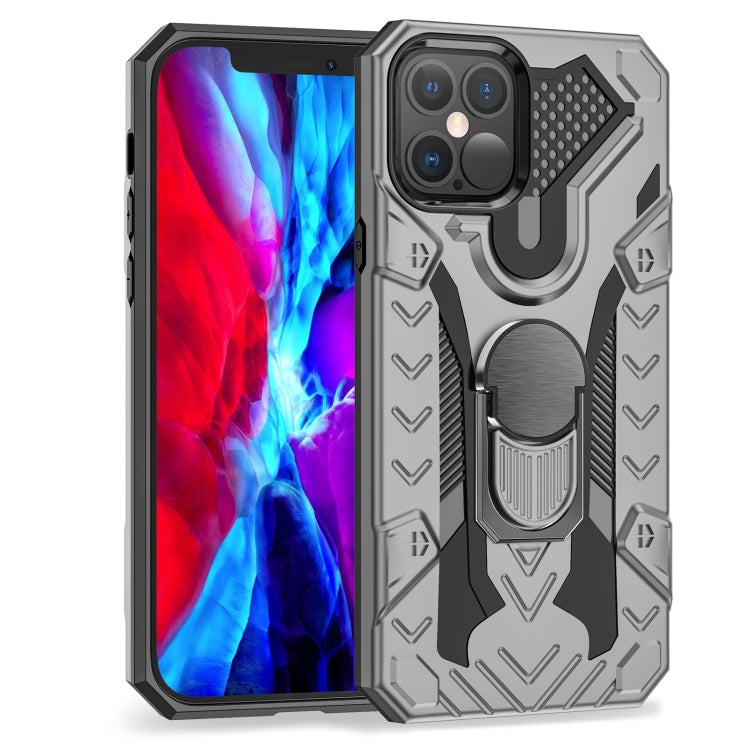 HOLDER ARMOR Tvrdený kryt pre Apple iPhone 12 Pro Max - sivý