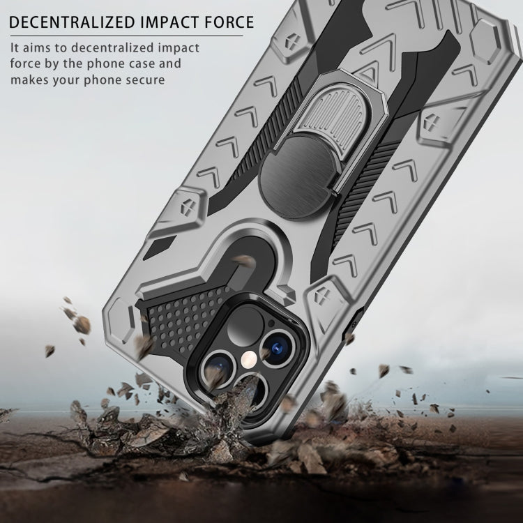 HOLDER ARMOR Tvrdený kryt pre Apple iPhone 12 Pro Max - sivý