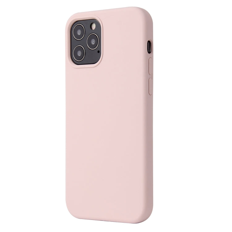 MATT Silikónový obal pre Apple iPhone 12 Pro Max - ružový